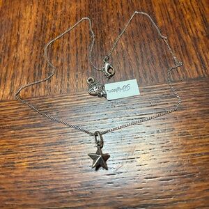 NWT Brighton Silver Star Charm Necklace